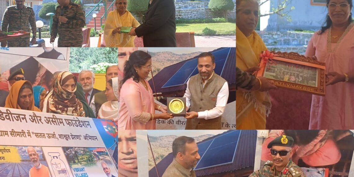 Indian Army and Aseem Foundation Illuminate Simari Village with Solar Power & Clean Energy