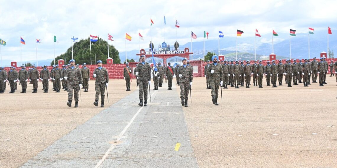 Indian Battalion Celebrates Medal Day Parade in UNIFIL with Grandeur and Dignity