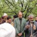 MLA Shopian visits hail-affected areas