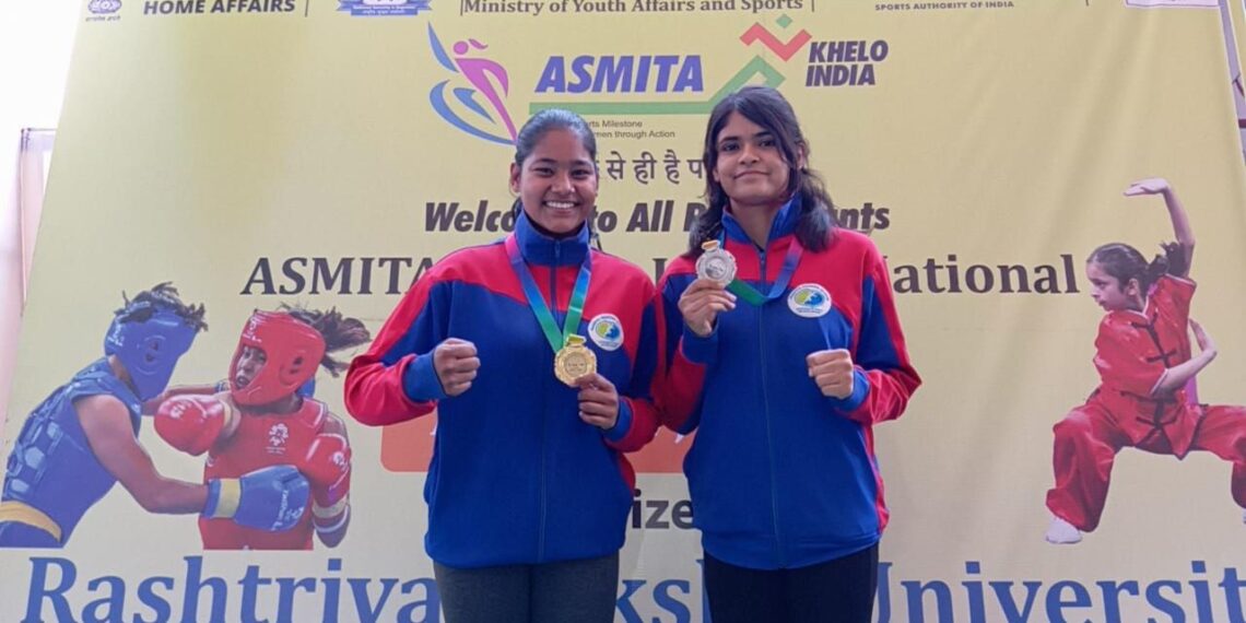 MP Girls Shine at Khelo India Wushu League, Win Gold and Silver