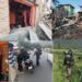 Terrorist homes razed to ground, raids & detentions sweep across Kashmir