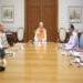 PM Modi holds high-level meeting with Rajnath, NSA, Chiefs of three services