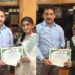 GVEI student bags 1st position at Earth Day celebrations at KU