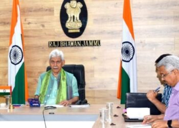 LG Sinha Chairs Security Meet, Reiterates Resolve to Uproot Terrorism