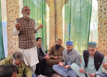 JKNC Delegation Visits Residence of Syed Adil Hussain in Pahalgam