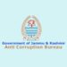 ACB Arrests SPO for Accepting Rs 5,000 Bribe at GMC Jammu Police Post