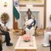 CDS, chiefs of three services meet Prez Murmu