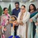 Dr Darakhshan felicitates educationists & the students during the investiture ceremony at ASN School Jammu