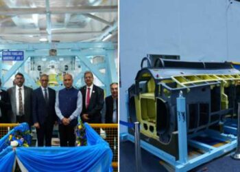 First centre fuselage for LCA Tejas Mk 1A handed over to HAL