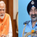IAF chief meets PM Modi