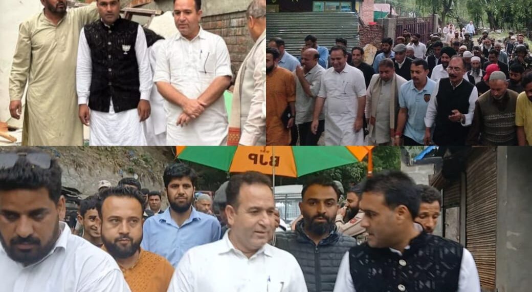 Sunil Sharma Visits Shelling-Hit Areas in Karnah, Says Statehood Restoration Lies with Parliament, Not NC or PDP