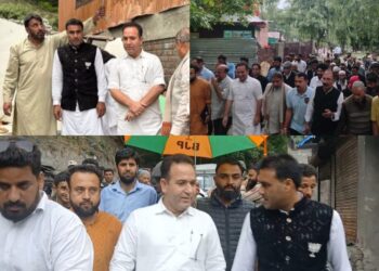 Sunil Sharma Visits Shelling-Hit Areas in Karnah, Says Statehood Restoration Lies with Parliament, Not NC or PDP