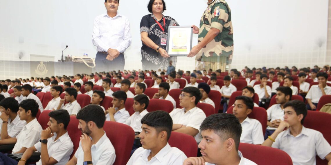 Advocate Neeta Verma Delivers Impactful Motivational Session at BSF School, paloura, Jammu