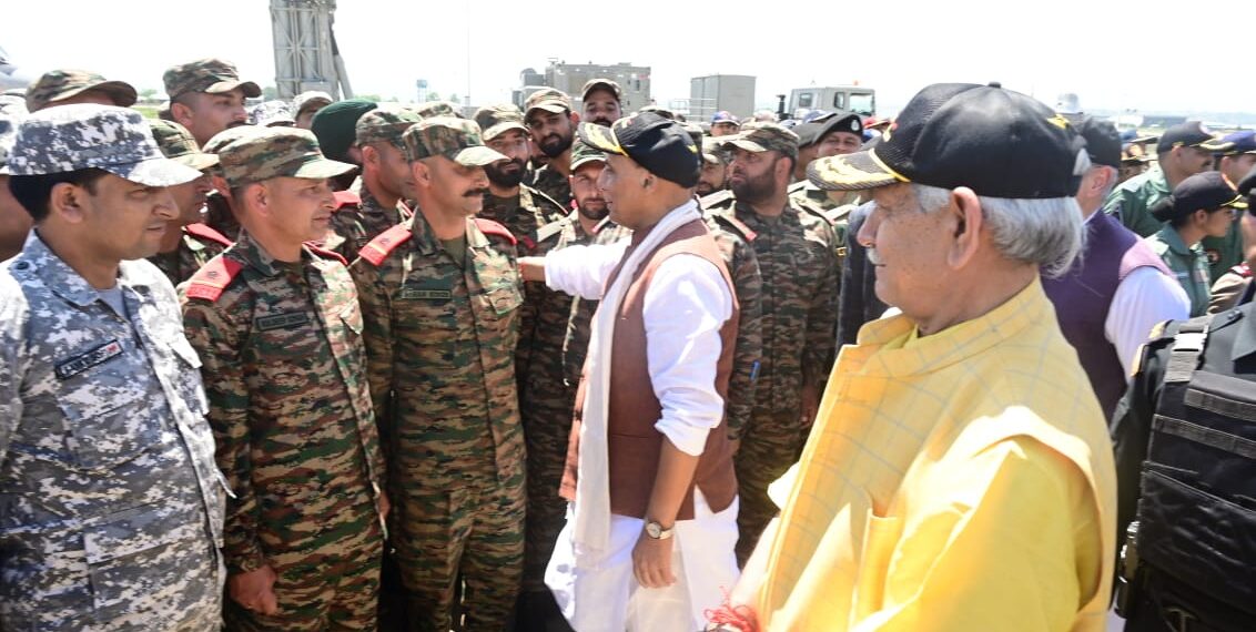 Hon’ble Raksha Mantri Visits Srinagar