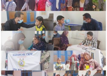CRPF’s 179 BN Holds 6th Free Medical Camp in Sopore’s Remote Zaingair Belt