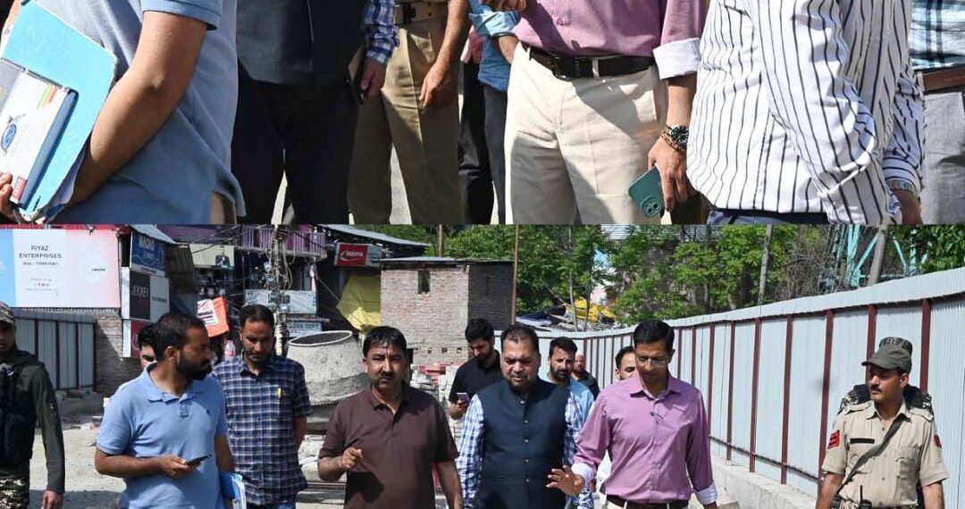 DC Shopian Reviews Town Development Projects, Emphasizes Timely Completion and Vendor Rehabilitation