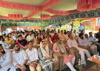 BJP Leaders, Cadres Tune In to PM Modi’s ‘Mann Ki Baat’ Across 2,000 Booths in Jammu & Kashmir