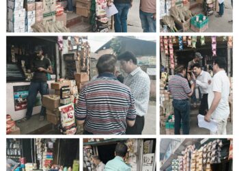 FBOs Warned Against Unsafe Storage During Srinagar Inspection Drive