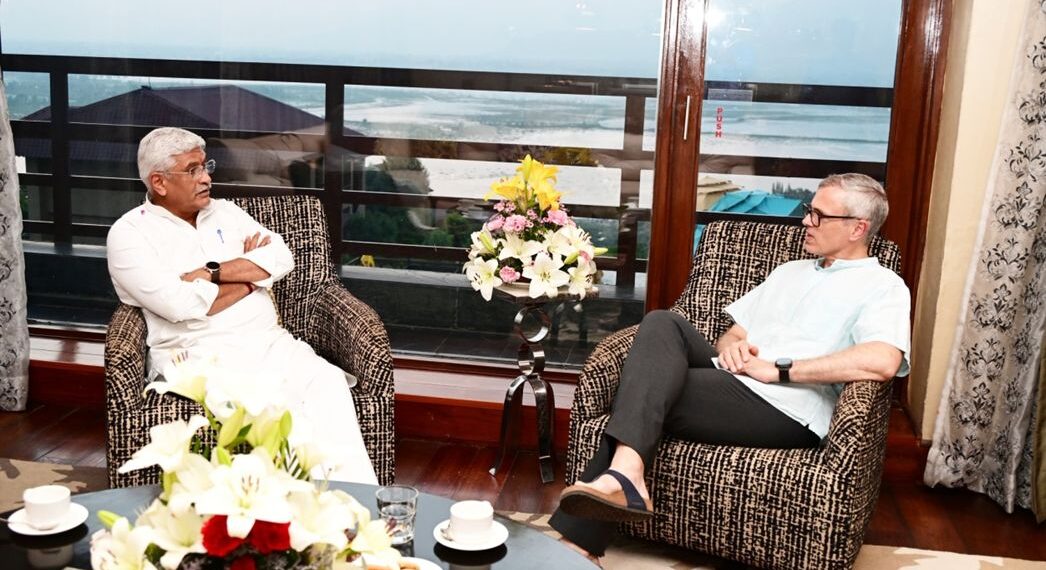 CM Omar, Union Minister Shekhawat hold talks to boost tourism in J&K