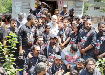 Sharda Abhishek Ceremony Held at LoC Teetwal, Kerala Pilgrims Join Bike Rally to Promote Border Tourism
