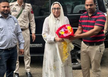 Dr Andrabi Participates in Annual Urs of Peer Baba Syed Kunju Shah, Hails Sufi Teachings