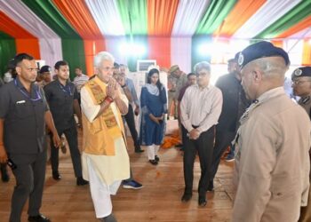 LG reviews arrangements for PM’s public meeting at Katra