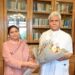 Prof. Nilofer Khan VC KU calls on LG