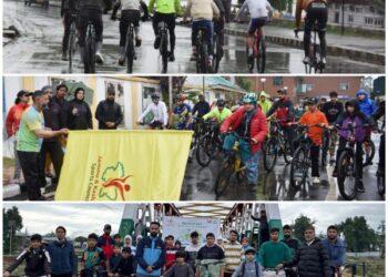 J&K Sports Council Celebrates World Bicycle Day: Fit India Movement Champions Path to Peace and Progress