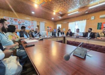 “BJP Celebrates 11 Years of Modi Rule with Plantation Drive, Pledges Grassroots Outreach in Baramulla