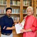 BJP’s Abhijeet Jasrotia Called on LG Sinha