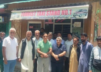 Transport Commissioner Visits Pahalgam with RTO Kashmir Ahead of Shri Amarnath Ji Yatra