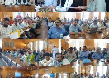 Minister Javed Dar Chairs Review Meeting on Muharram Arrangements in Sumbal Sonawari