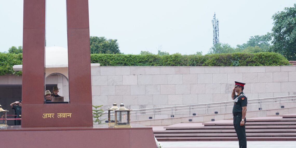 107 REGULAR COURSE COMMEMORATES 25 YEARS OF COMMISSIONED SERVICE IN THE INDIAN ARMY