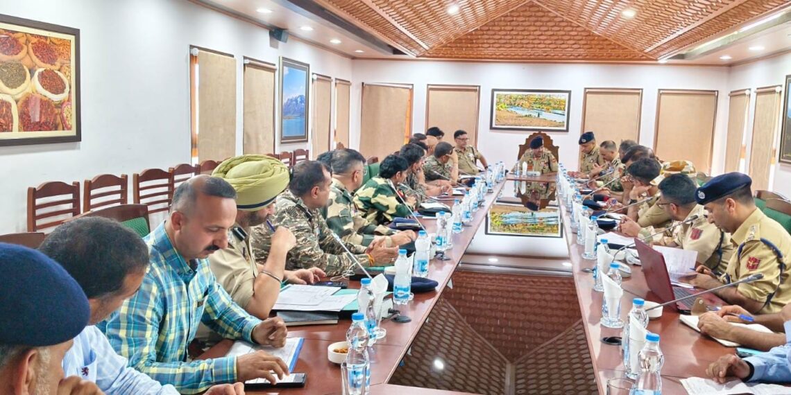 DGP J&K Chairs Joint Security Review meeting ahead of Amarnath Yatra-2025