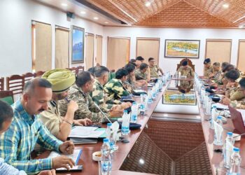 DGP J&K Chairs Joint Security Review meeting ahead of Amarnath Yatra-2025