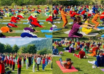 Int’l Yoga Day: YS&S B’la hosts Yoga Session at Eco Park