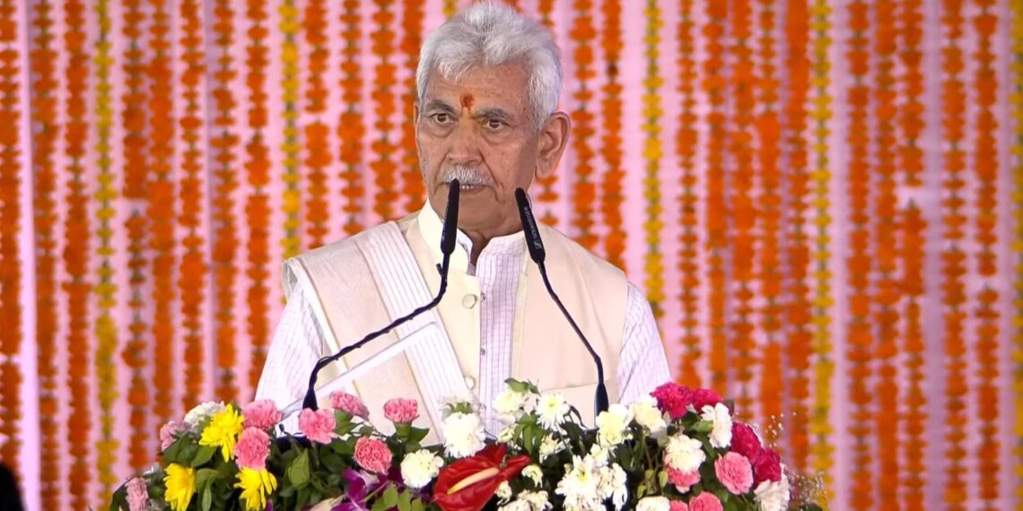 From Slogan to Reality, Kashmir-Kanyakumari Now One Nation: LG Sinha at Katra