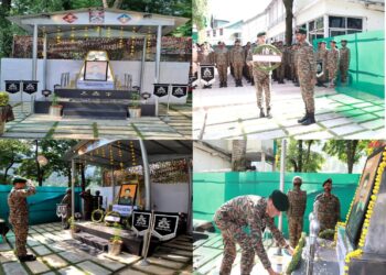 Major Rohit Sharma Remembered for Supreme Sacrifice in Line of Duty