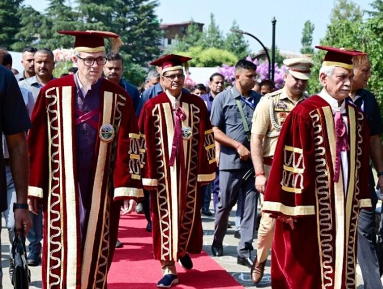 LG Sinha congratulates SKUAST Kashmir For Enhancing Farm Sector in J&K