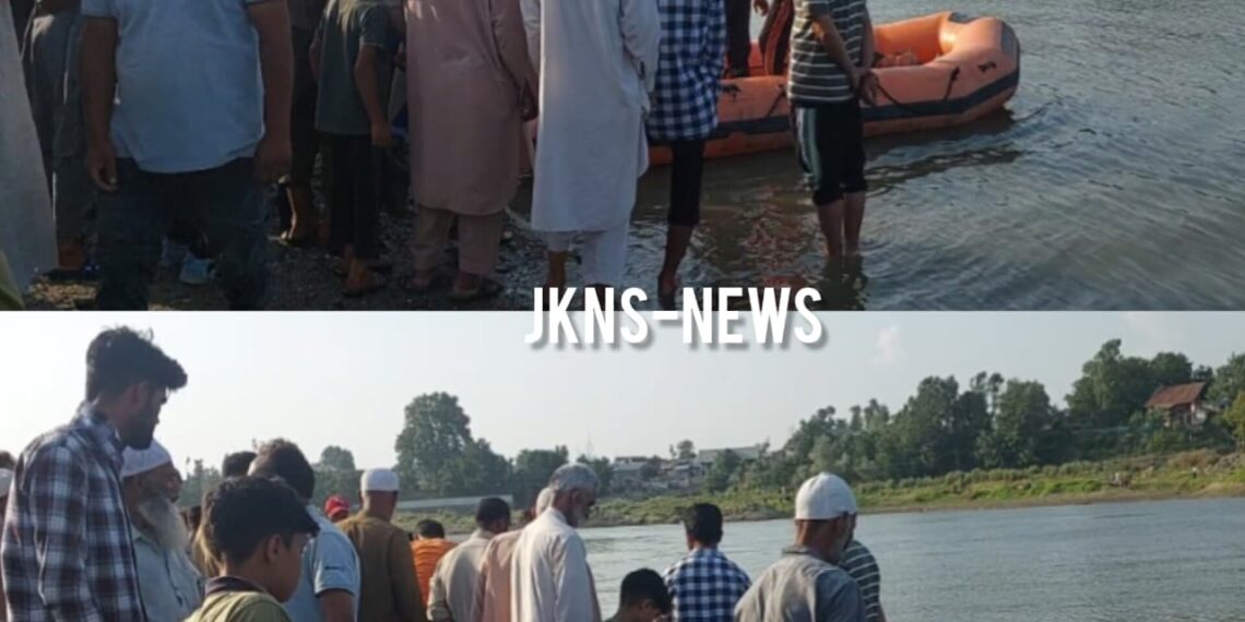 13-Year-Old Boy Drowns in River Jhelum Retrieved after 2-Days at Jihama Baramulla