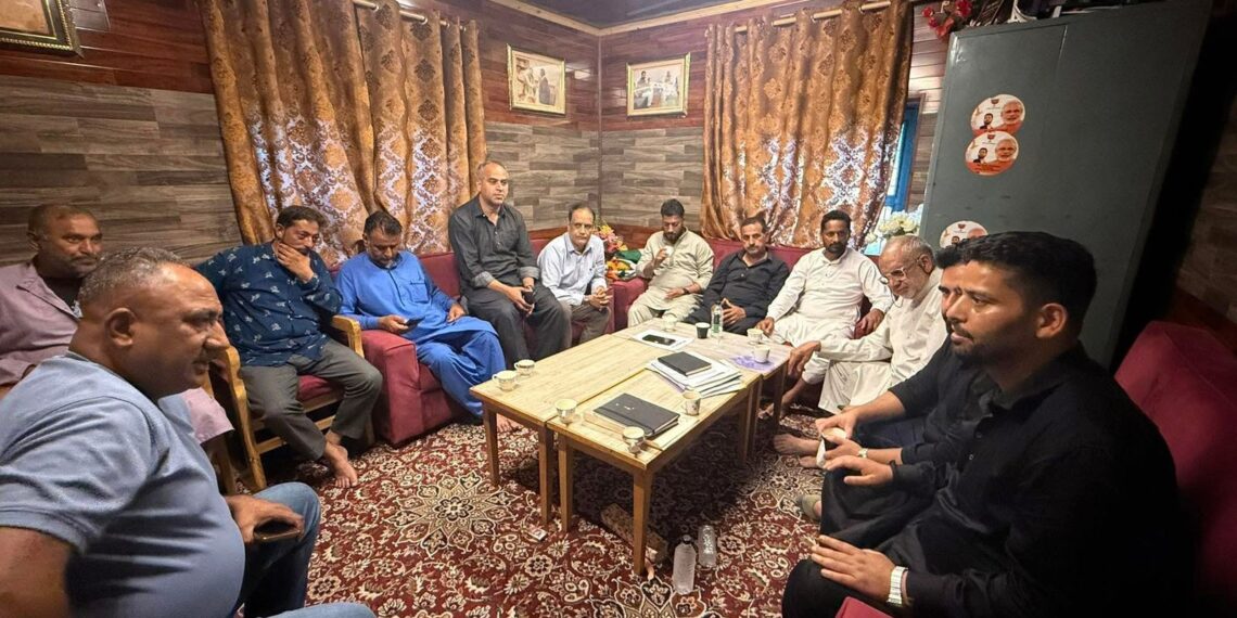 BJP Lal Chowk Constituency Holds Office Bearers Meeting to Strengthen Grassroots Structure