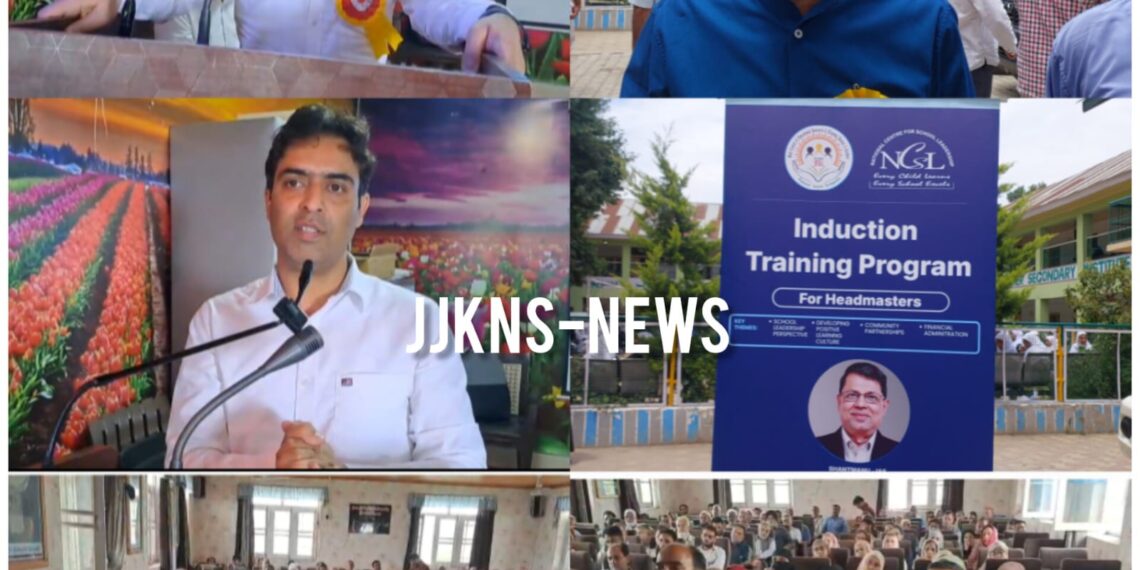 SLA-SCERT, DIET Sopore Launch Final Phase of Induction Training for Newly Promoted Headmasters at GHSS Sopore