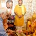 LG Sinha Pays Obeisance at Daati Maa Dev Sthan, Vows Religious Tourism Boost in Border Village Arnia