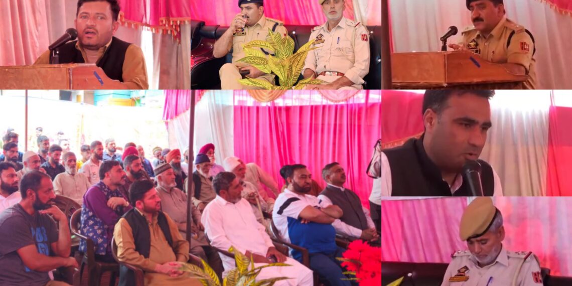 Thana Divas Held at PS Karnah to Raise Awareness on Cyber Crimes and Drug Abuse