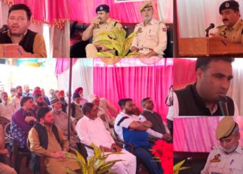 Thana Divas Held at PS Karnah to Raise Awareness on Cyber Crimes and Drug Abuse