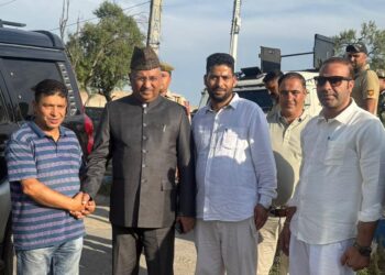 Rajya Sabha MP Pays Courtesy Visit to Senior BJP Leader Er. Aijaz Hussain’s Residence