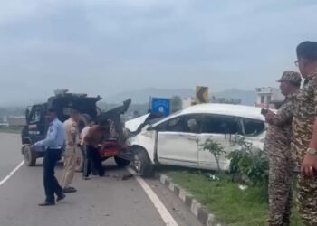 Eight Amarnath Pilgrims Injured in Udhampur Road Accident