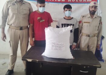 Police Arrests 03 Drug Peddlers in Baramulla, Kulgam; Contraband substances recovered