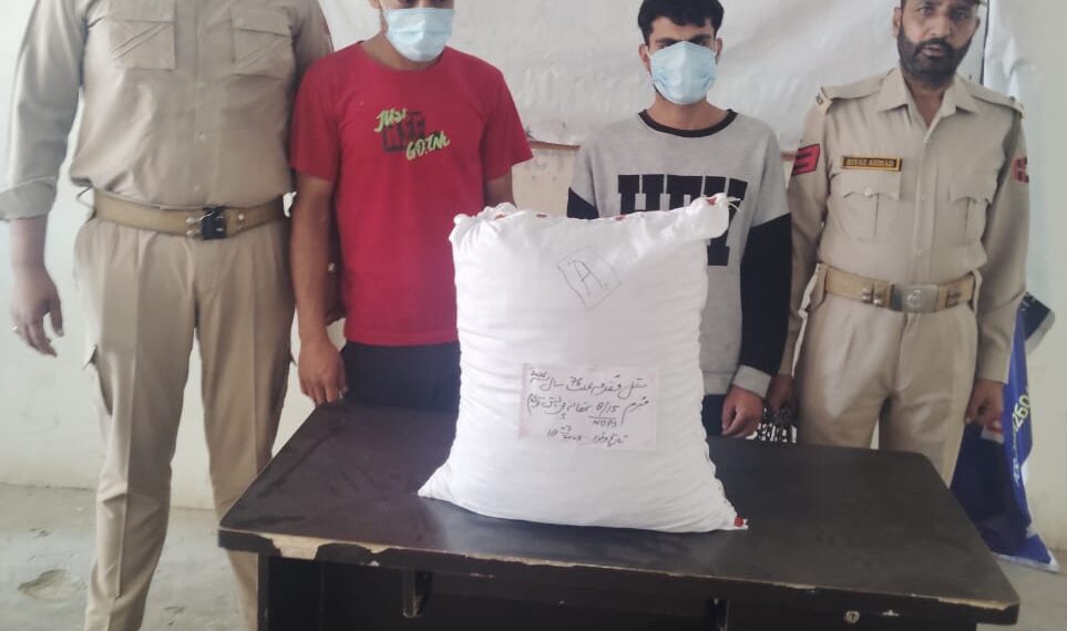 Police Arrests 03 Drug Peddlers in Baramulla, Kulgam; Contraband substances recovered