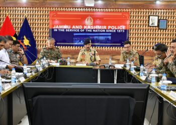 Maintain Synergy, Stay Vigilant: DGP Nalin Prabhat Chairs High-Level Security Review in Srinagar